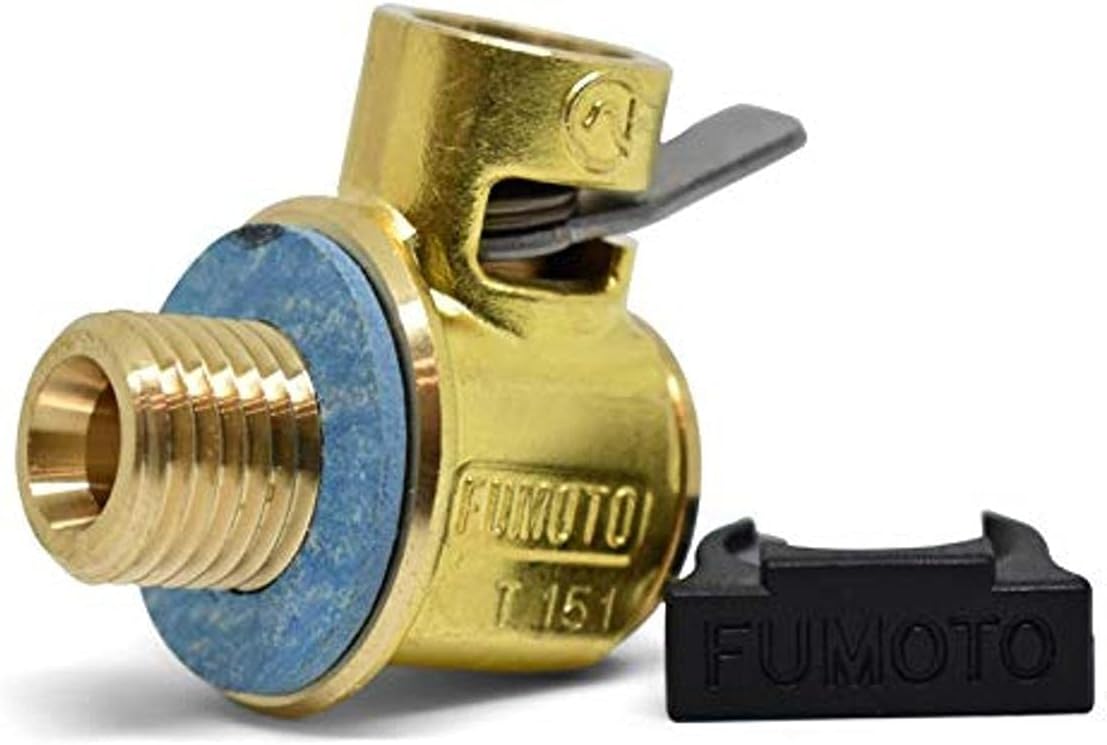 F-133: STANDARD VALVE WITH 12MM-1.25 THREADS WITH LEVER CLIP