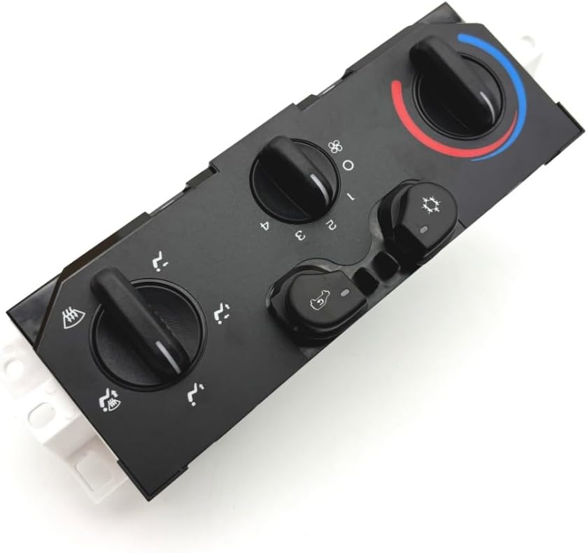 Car Air Conditioning Switch Panel OE 25841856 AC Climate Control Panel Compatible with 2004-2012 Chevy Colorado GMC Canyon Replaces 15113185 15238515 15858833