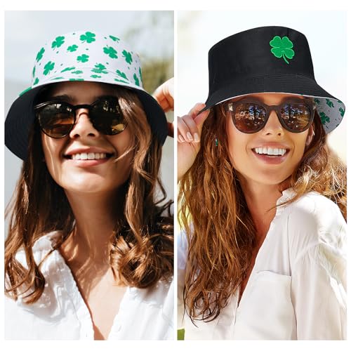 Image of Bucket Hat for Women Men, Fashion Print Outdoor Beach Hat Packable Sun Cap for Travel Hiking