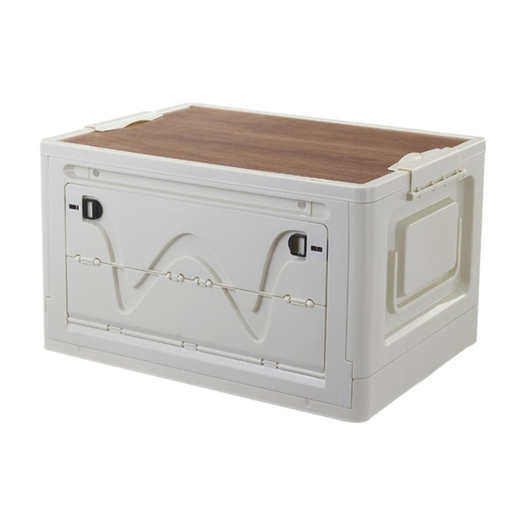 CALANDIS™ Stackable Storage Bins Storage Boxes Travel Carrier Box Folding Storage Bins Opaque | Camping Furniture | Camping Hiking | Outdoor Sports-image-40