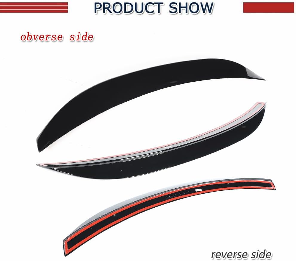 Stinger Rear Trunk Spoiler for Kia Stinger 2018-2023 Rear Wing Spoiler Lip Factory Outlet (Gloss Black FRP)