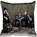 96688PLAOO Morden Stylish Simple Pillow Cover Pattern Design Pillowcase Cushion Cover Music The Rolling Stone Pillow Sham Taies d'oreillers (50cmx50cm)
