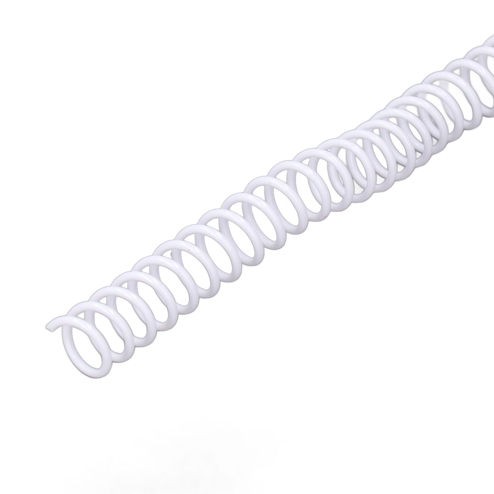 Bobine di Rilegatura a Spirale 100 Pezzi in Plastica 48 Denti Rapporto 4:1 Capacità di 75 Fogli per Carta A4, Facile Aggiungere o Ridurre la Carta, produttività a Lungo