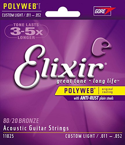 Elixir Poly Acous CUST LT - Les Beatles, Paul McCartney, John Lennon, RIngo Starr, George Harrison Elixir Poly Acous CUST LT