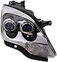 Evan Fischer Headlight Assembly Compatible with 2007-2008 GMC Acadia Halogen 1st Design Passenger Side
