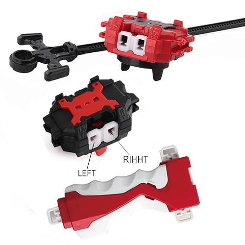 ASVEXKW Battling Tops Burst Toy Gam4 Set Spinning Tops 2 Launchers Battle Battling Tops Set Great Birthday Gift for Children Kids Boys Ages 6 8 10