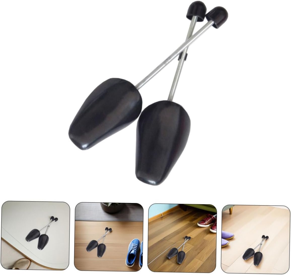 SHOWERORO Plastic Shoe Tree 8pcs Adjustable Boot Stretcher for Men
