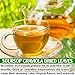 USDA Organic Soursop Graviola Dried Leaves Tea, Non-GMO Verified , 235-260 Whole Soursop Leaves, Wildcrafted, Graviola Tea, Guanabana Tea, Hoja Guanabana, Soursop Loose Leaf Herbal Tea, Hojas de Guanabana, te de graviola ,No Gluten, Vegan