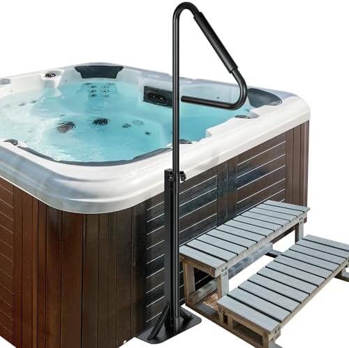VIVOHOME 360 Rotatable Hot Tub Safety Handrail, Height Adjustable 31