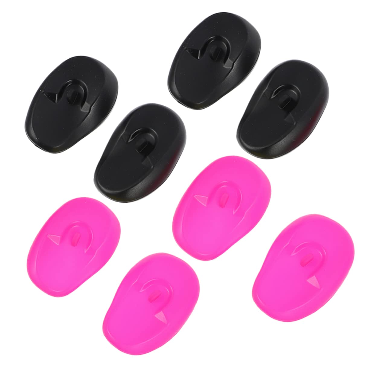 8pcs Hair Dye Earmuffs Ear Protectors for Styling Heat Protection Covers