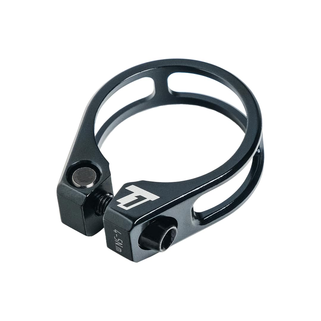 Trail One Components Seat Post Clamp - 34.9mm, Bolt-On, Black