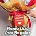 Imagen de Onza Ramo de San Valentín con Chocolates originales para regalar