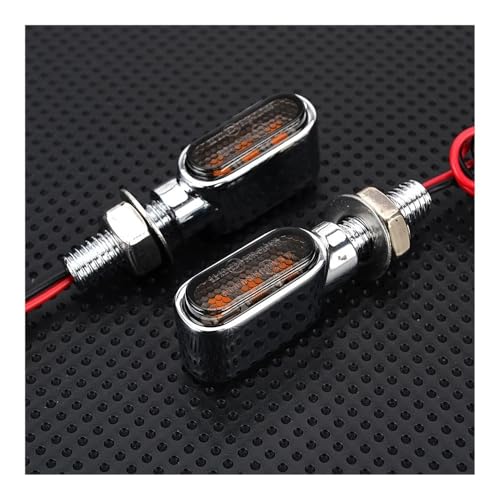 Clignotants LED pour moto de rechange 12V momt silver