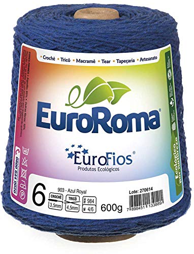 Euroroma 620903, Barbante 4/6 Fios, Multicolor