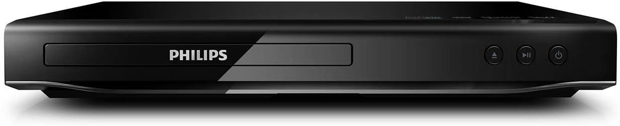 Philips Multi Region Code Free DVD Player - RCA input - Plays CD, DVD, Region 1 2 3 4 5 6