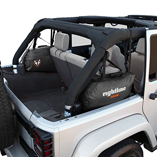 Rightline Gear 100J75-B Jeep Wrangler Side Storage Bags, Black - Set Of (2) #TOP1