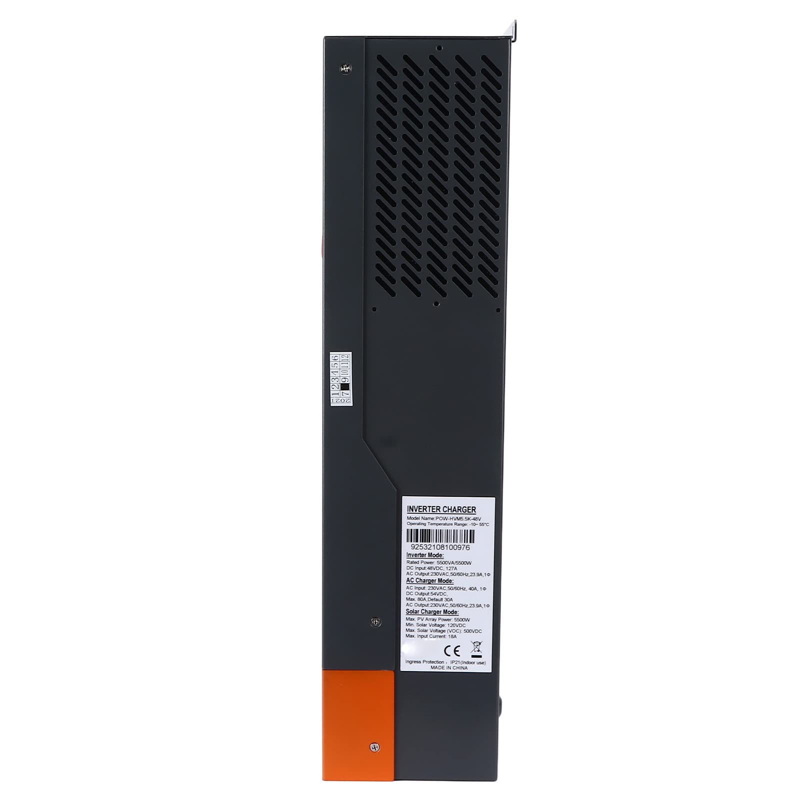 Inversor de Carga Solar MPPT 230V 80A POWHVM5.5K48V