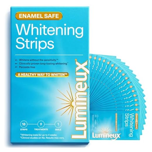 Lumineux Teeth Whitening Strips 7 Treatments - Enamel Safe - Whitening Without The Sensitivity - Dentist Formulated & Certified Non-Toxic