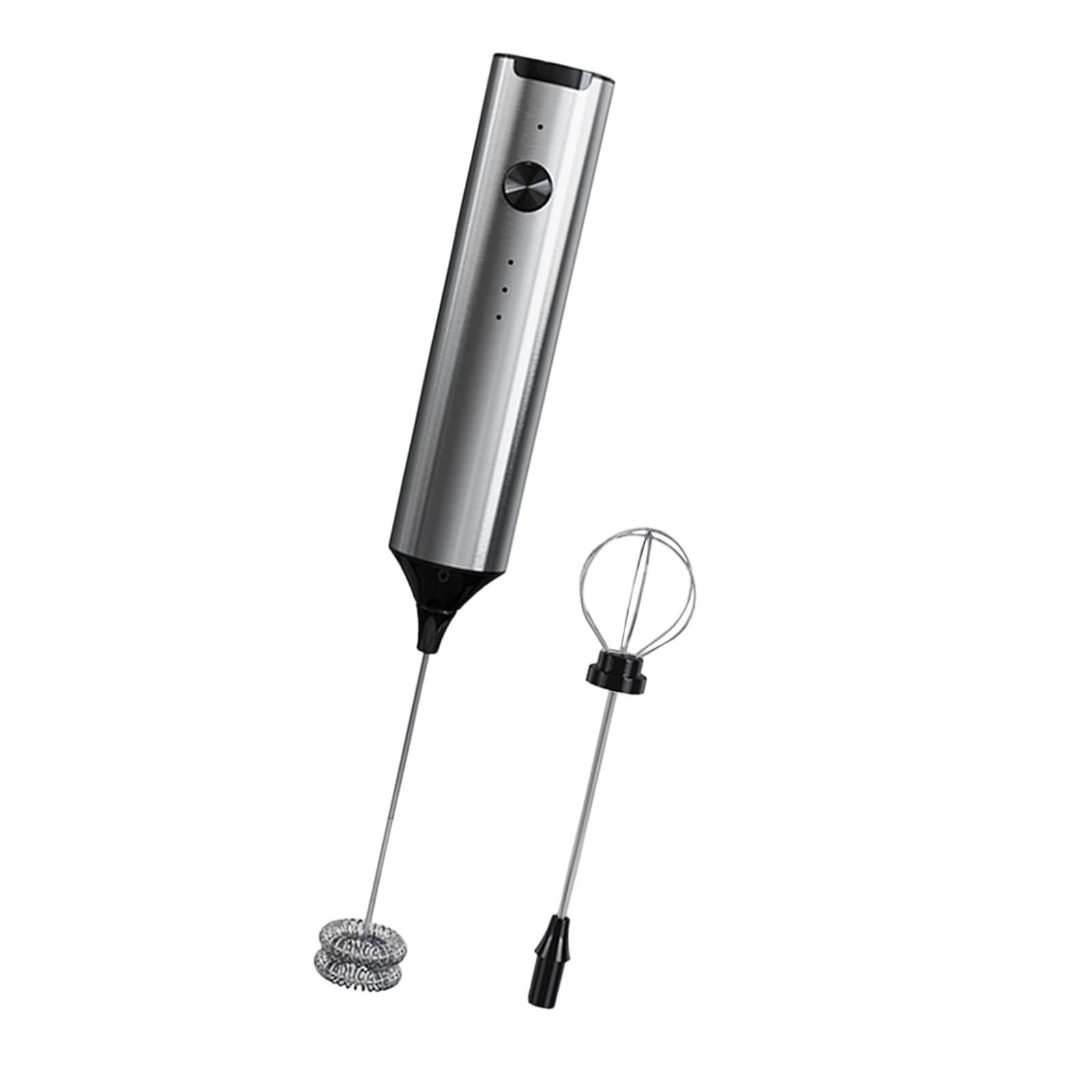 jiingekk Multifunctional Automatic Coffee Frother Multipurpose Metal Whisk 500mAh Rechargeable Design for Milk Foam Mixing Multifunctional Electric Whisk