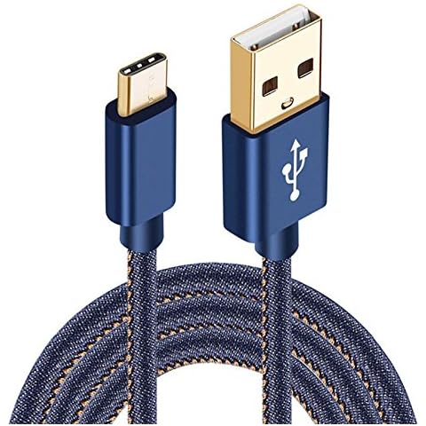 NoveltyThunder Blue 1M Type C Charger Cable Cover