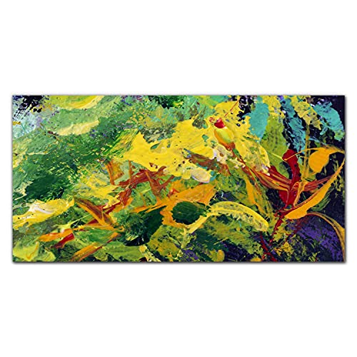 Toile fleurs 140x70cm Coloray pour illuminer le mur de votre salon moderne