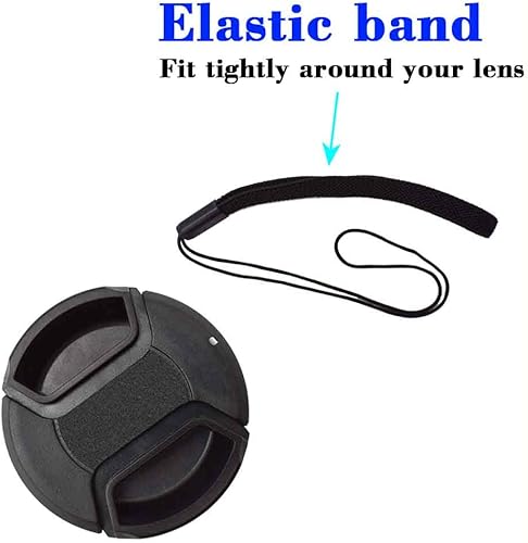 Miniatura 5 de Cubierta de tapa de lente de 2.835 in para lente AF-S 0.709-7.874 in f3.5-5.6G VR II para cámara réflex digital Nikon D90 D80 D40 D7000 D7100 D7200