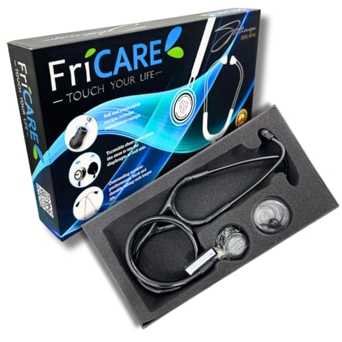 FriCARE Premium Professional Stethoscope - High-Precision Acoustic Performance, Dual Head Design for Accurate Diagnostics, Ideal for Doctors, Nurses, and Medical Students. Comfortable Fit, Lightweight, and Durable for Long-Term Use. (B0C58CTDRZ) Amazon Price History, Amazon Price Tracker