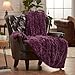 Chanasya Shaggy Longfur Faux Fur Throw Blanket - Fuzzy Lightweight Plush Sherpa...