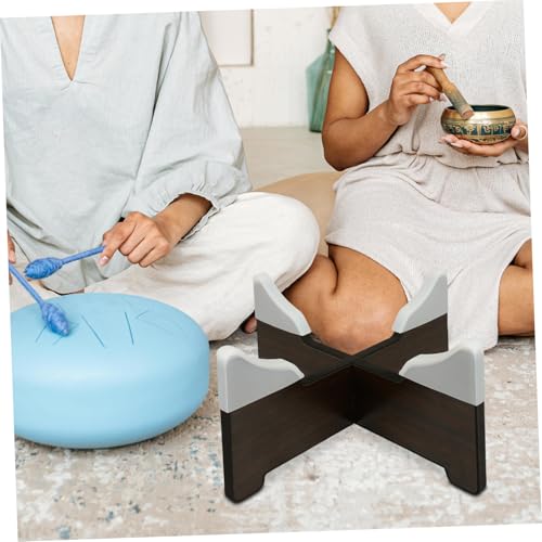 Support de tambour handpan en bois pliable et stable pour rangement - 6