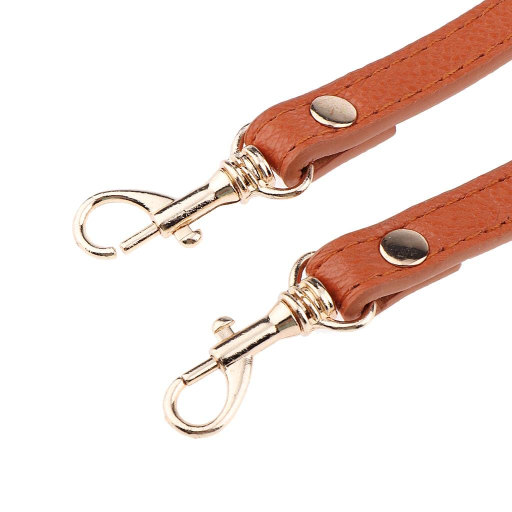 HEAVENGLOW Adjustable Leather Shoulder Bag Strap Belt Replacement Lobster Clasps Ocher Gold|Womens Handbags & Bags-image-1