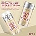 Women's and Children's Hair Wax Stick - 2-Piece Set Edge Control & Flyaway Tamer All-Day Hold Hair Wax for All Hair Types Anti-Frizz & Sleek Ponytails Travel Size