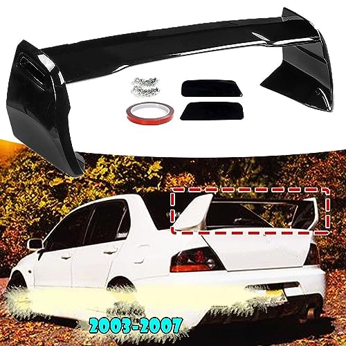 Décoration d'aile de becquet de coffre pour arrière et jupes Lancer Evo 7 8 9