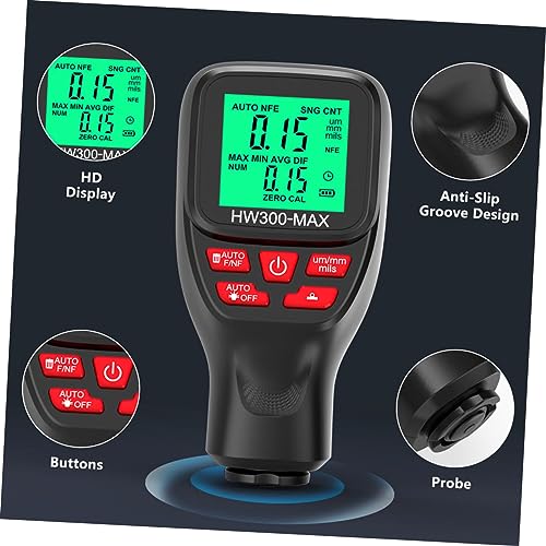 Medidor digital de espesor de pintura automotriz HW300 miniatura 3