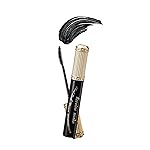 HEROINE MAKE by KISSME Black Mascara Waterproof, MASCARA Volume and Length with Argan Oil, Camellia & Wild Rose Oil, Smudge-Proof and Long-Lasting Mascara for Women, Made in Japan, BLACK, 1EA