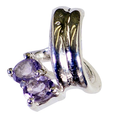 Pendentif améthyste de forme ovale taillé à facettes, un collier de mode prestigieux
