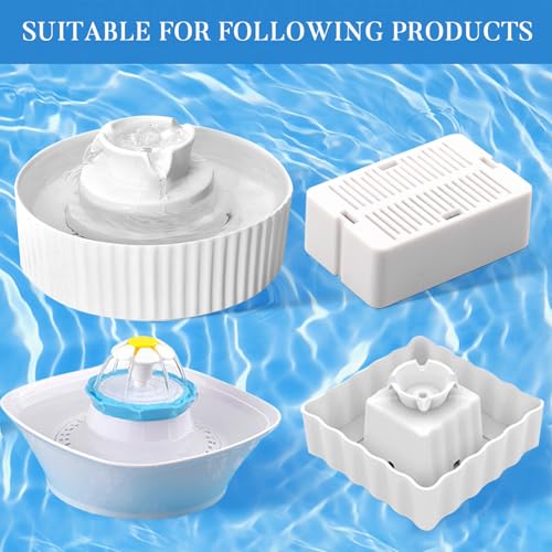 Filtros de repuesto para fuente de agua para gatos miniatura 3