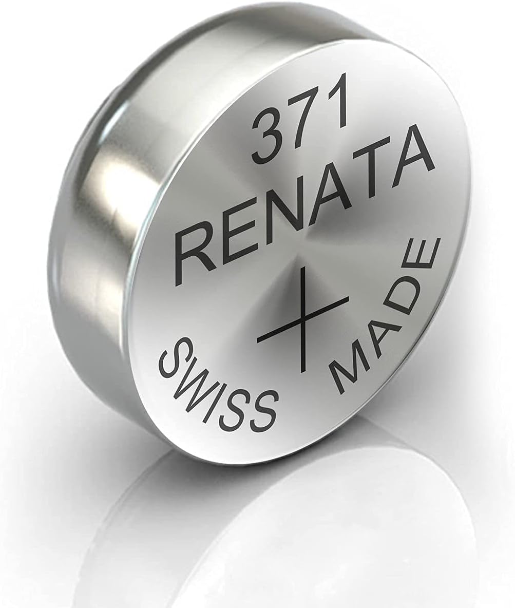 Renata 371 SR920SW AG6 D371 LR921 Silver Oxide Mercury Free Electronic Batteries x 5