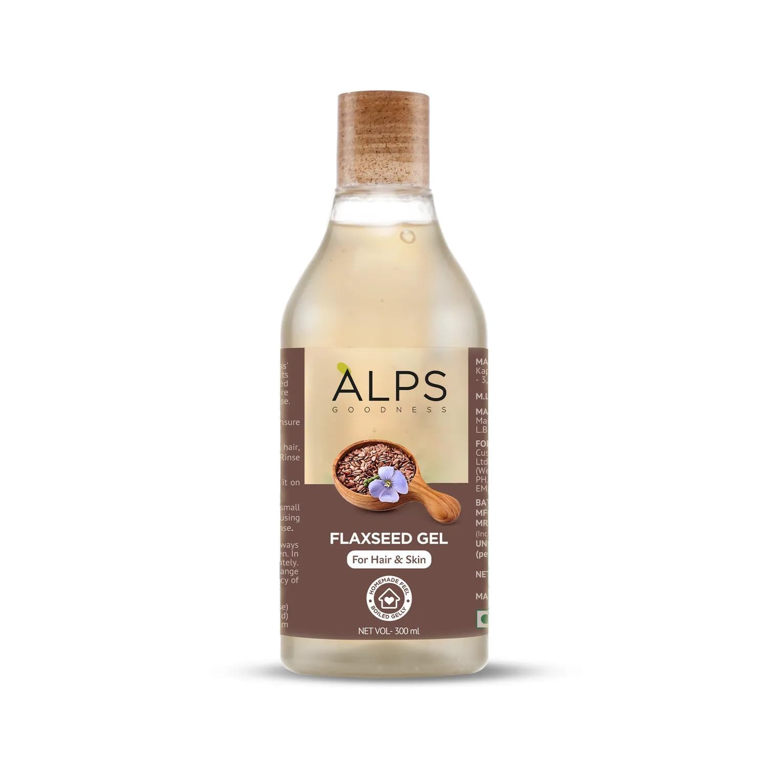 Alps Goodness Flaxseed Gel- 300ml | For Hair & Skin | Promotes Hair Growth | Controls Frizz & Adds Shine | Hydrates Skin | Reduces Pigmentation & Dark Spots | Multi-Purpose Beauty Gel-picture-20