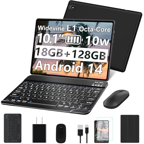DMOAO 2025 Tablet Android 14 Tablets with 128GB...