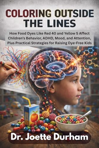 The Artificial Dye-Free Guide for Parents: How Food Dyes Like Red 40 and Yellow 5 Affect Children’s Behavior, ADHD, Mood, and Attention, Plus Practical...