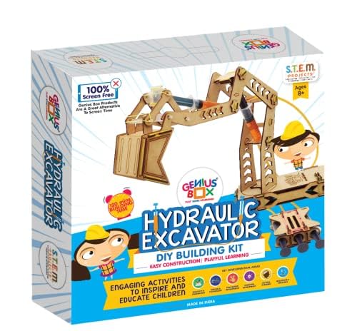 See full amazon price history chart for Genius Box Hydraulic Excavator DIY Science Kit for 8+ Year Age, STEM Toy, Learning Kit, Educational and Construction Kit Genius Box Hydraulic Excavator DIY Science Kit for 8+ Year Age, STEM Toy, Learning Kit, Educational and Construction Kit (B09HQWXD5Z) Amazon Price History, Amazon Price Tracker
