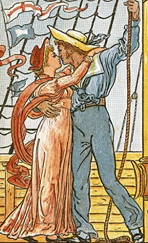 Toile Walter Crane Susanyeux noirs - Habillez vos murs blancs avec un grand portrait d'art