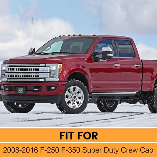 image for iKer Silicone Body Mount Bushings Bolt Kit Compatible with Ford F250 F