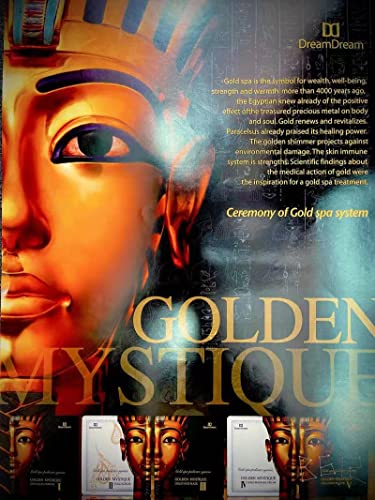 DREAMDREAM GOLDEN MYSTIQUE GOLD SPA PEDICURE SALON CARE SYSTEM 5-STEP (1BOX)