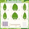 80UncleKimby 36 Sets Palm Sunday Religious Craft Kit - DIY Leaves with Sticks for Easter Christian Holy Week Activity Decorations #3