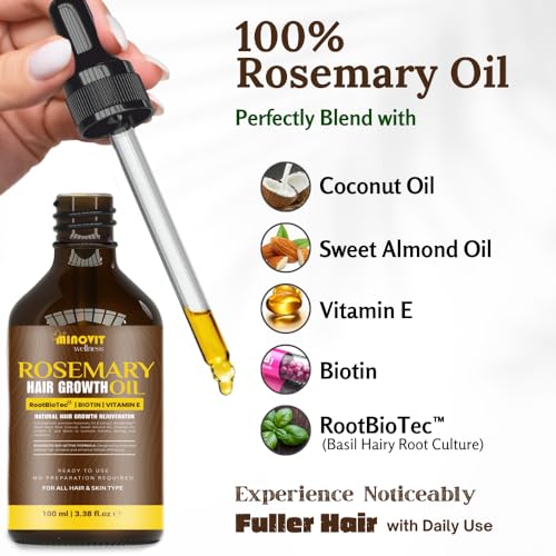 Gutaderme Rosemary Oil for Hair Growth 3.4oz — view 2