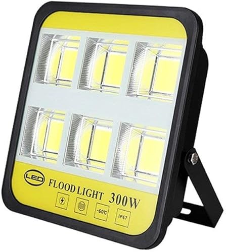 OZZKI Foco LED empotrable de 300 W súper brillante para exteriores, focos de estacionamiento cuadrados para deportes, cartelera, túnel de carretera,