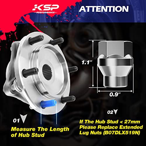 KSP 1.5in Tacoma Wheel Spacers, 6x5.5(6x139.7mm) Aluminum Wheel Spacer with Hub Lip Compatible with Toyota Tacoma 4runner Pre-Runner, 4pcs 38mm Forged Tire Spacers M12x1.5 Thread Pitch 106mm Hub Bore - Thumbnail 6