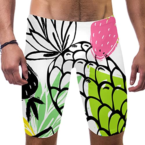 Pantalones cortos de natación para niños de secado rápido y cintura elástica ajustable