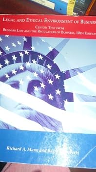 Paperback Legal and Ethical Environment of Business Custom Edition Twelfth Edition Book